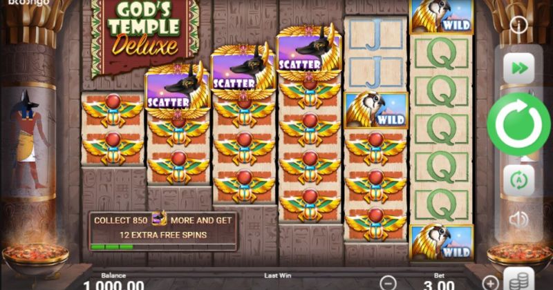 Play in God's Temple Deluxe slot online from Booongo for free now | www.guerrillamarketingassociation.com